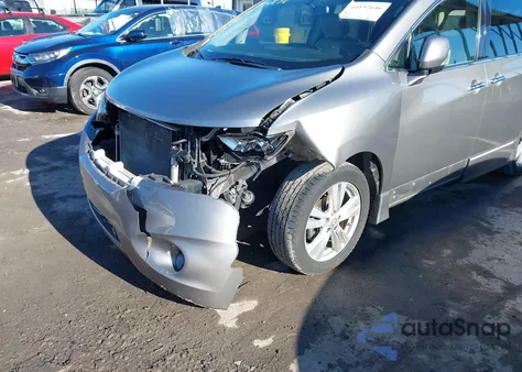 2013 Nissan Quest Sl z USA, uszkodzony, nr VIN JN8AE2KP2D9062176